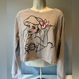 Disney Silver and Black Knit Top